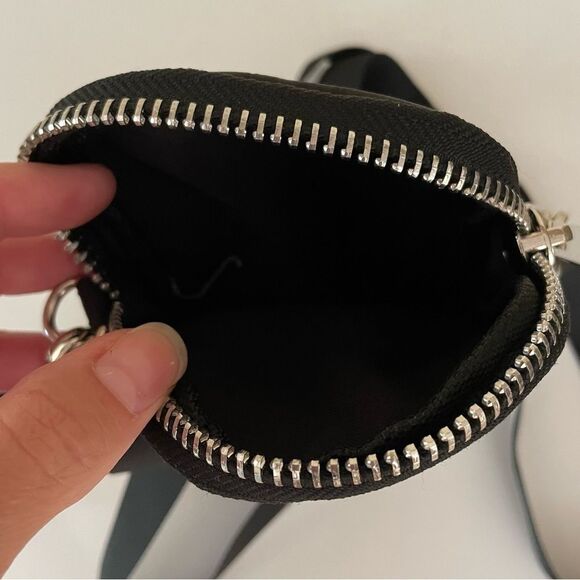 DOLLS Kill Logo Water Resistant Crossbody Bag Black - Picture 5 of 6